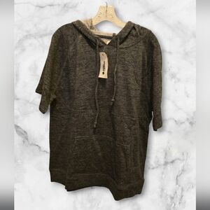 Rebel Canyon Short Sleeve Hoodie Mens Large